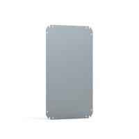 amp05040 nVent HOFFMAN AMP Series Mild Steel Mounting Plate, 2mm H, 350mm W, 470mm L
