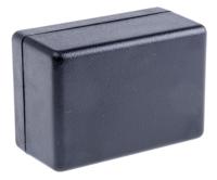 1594bbk Hammond 1594 Series Black Flame Retardant ABS Enclosure, IP54, Black Lid, 81 x 56 x 28mm