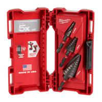 48899266 3-Piece Step Drill Bit Set, 30mm Max, 4mm Min
