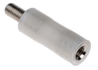 653-9380 RS PRO Standoff, M5 x M5 Thread, 25mm Body, Nylon 66, Male/Female, 10mm Stud