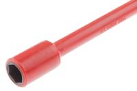 05005335001 Wera Hexagon Nut Driver, 12 mm Tip, VDE/1000V, 125 mm Blade, 237 mm Overall