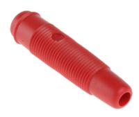 931804101 Hirschmann Test & Measurement Red Female Banana Socket, 4 mm Connector, Solder Termination, 16A, 60V dc, Nickel Plating