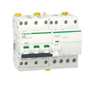 a9dv3732 Schneider Electric RCBO, 32A Current Rating, 3P+N Poles, 30mA Trip Sensitivity, Type C, Acti9 Range