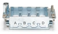 208-4542 RS PRO Hinged Frame, For Use With 4 Module Inserts