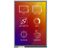 4dlcd-32320240-ctp 4D Systems 4DLCD-32320240-CTP TFT LCD Colour Display / Touch Screen, 3.2in, 240 x 320pixels