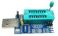 flashpro Seeit FLASHPRO, Serial Components Programmer for EEPROM 24C / 25C, SPI FLASH 25xxxx Programmer, ZIF16 Socket