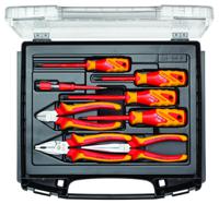 rzb1-17 Gedore 8 Piece Electrician Tool Kit with Case, Yes