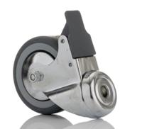 2877pjo100p30chc10x90 Tente Swivel Castor Wheel, 80kg Capacity, 100mm Wheel