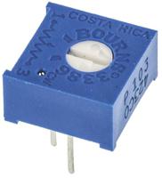 3386p-1-103lf 10kΩ, Through Hole Trimmer Potentiometer 0.5W Top Adjust Bourns, 3386