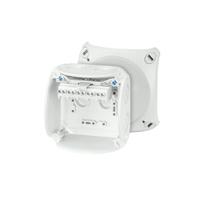 kf-0404-g HENSEL KF Series Grey Polycarbonate Terminal Box, IP66, IP67, IP69, 5 Terminals, 70 x 104 x 104mm