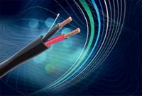 70045lv00100 Belden70045LV Series 2 Core Speaker Cable, 1.5 mm² CSA, 6.8mm od, 100m, Black