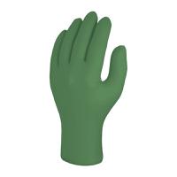 skg04524e Skytec TX4524 Green Powder-Free Nitrile Disposable Gloves, Size S, 100 per Pack
