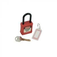 s2573 Spectrum Industrial Key Weatherproof Safety Padlock, 6mm Shackle