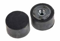 185-4484 RS PRO Cylindrical M8 Anti Vibration Mount, Female Buffer Foot with 48kg Compression Load