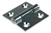 687-477 Pinet Steel Butt Hinge, 40mm x 40mm x 2mm