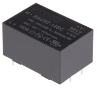 rac02-12sc Recom Switching Power Supply, RAC02-12SC, 12V dc, 167mA, 2W, 1 Output, 90 → 277V ac Input Voltage