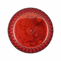 531024full-0875 Eaton Series Red Flashing Beacon, 9 → 60 V dc, Surface Mount, Xenon Bulb, IP21C, IP65