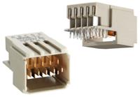 244995-5223995-2 ERNI, ERmet 2mm Pitch Universal Power Module Backplane Connector, Female, Vertical, 5 Column, 4 Row, 5 Way