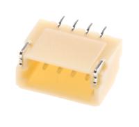sm04b-srss-tblfsn JST SH Series Right Angle Surface PCB Header, 4 Contact(s), 1 mm Pitch, 1 Row, Shrouded