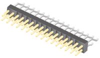 tsm-116-01-l-dh Samtec TSM Series Right Angle Surface Pin Header, 32 Contact(s), 2.54 mm Pitch, 2 Row, Unshrouded