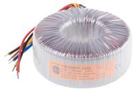 0500p1-2-030 Nuvotem Talema 230V ac, 2 x 30V ac Toroidal Transformer, 500VA 2 Output