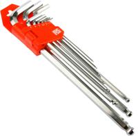 542-3515 RS PRO 9 piece L Shape Metric Hex Key Set, 1.5 → 10mm