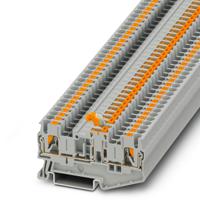 3210157 Phoenix Contact  PT 2 Series Grey, 4mm², Push In Termination