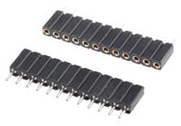 801-87-012-10-001101 12 Way Preci-Dip Straight Through Hole 2.54mm SIL Socket, Solder, 3A 100 V ac, 150 V dc