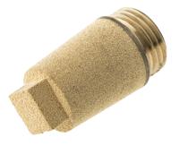 619-2082 Legris 0670 Sintered Bronze 12bar Pneumatic Silencer, Threaded, G 1/2 Male