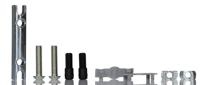 3842555588 Bosch Rexroth Bolt Connector, Connecting Component, Strut Profile 10, Groove Size 10mm