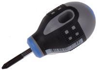 be-8801 Bahco Pozidriv  Screwdriver, PZ1 Tip, 25 mm Blade, 83 mm Overall