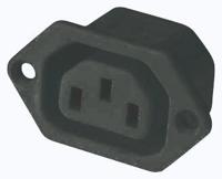 px067563 Bulgin C13 Panel Mount IEC Connector Socket, 10A, 250 V