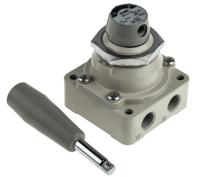 vh212-02 SMC Handle 4/2 Pneumatic Manual Control Valve VH Series, Rc 1/4, 1/4in, III B