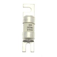 std2 Eaton 2A Bolted Tag Fuse, 240V ac, 35mm
