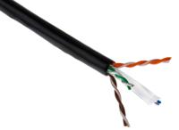 916-4103 RS PRO, 100m Cat6, Black, U/UTP Unshielded, Unterminated PE Sheath