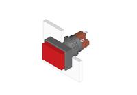 31-2610252 EAO Illuminated Push Button Switch for Use with Series 31