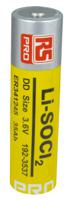 192-3537 RS PRO Lithium Thionyl Chloride 3.6V, DD DD Battery