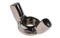 293-123 24mm Plain Stainless Steel Wingnut, M5, A2 304