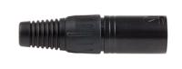 455-122 RS PRO Cable Mount XLR Connector, Male, 3 Way, Silver Plating