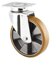 3640itp200p63-flat Tente Swivel Castor Wheel, 600kg Capacity, 200mm Wheel
