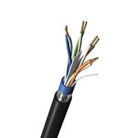 7953a-0101000 Belden7953A, 305m Cat6, Black, F/UTP Shielded, Unterminated PVC Sheath