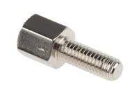 606-670 RS PRO Standoff, M3 x M3 Thread, 5mm Body, Brass, Male/Female, 8mm Stud