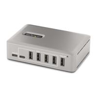 10g8a2cs-usb-c-hub StarTech.com 10 Port USB 3.1 USB A, USB C  Hub, AC Adapter Powered, 11.5 x 8 x 3cm