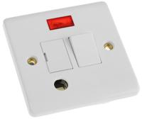 775-8084 RS PRO 13A 2 Gang Switched Fused Spur