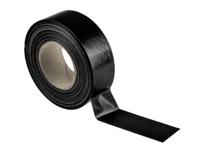 146-7414 RS PRO Duct Tape, 50m x 50mm, Black, Gloss Finish