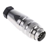 c09131h0081002 Amphenol Industrial, C 091 D 8 Pole M16 Din Plug, 5A, 100 V ac/dc IP67, Screw On, Male, Cable Mount