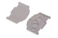 1706110000 Weidmuller Z Series End Cover for Use with DIN Rail Terminal Blocks