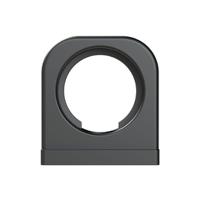 bfh-23-0 One Piece Conduit Support System, Conduit Fitting, 23mm Nominal Size, Polyamide 6, Black