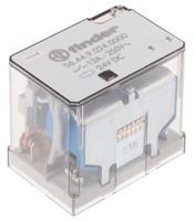 564490240000 Finder PCB Mount Power Relay, 24V dc Coil, 12A Switching Current, 4PDT