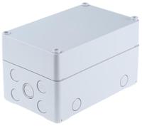 74041201 Spelsberg AK Compact Range Series Grey Polystyrene Enclosure, IP65, Grey Lid, 200 x 125 x 122mm